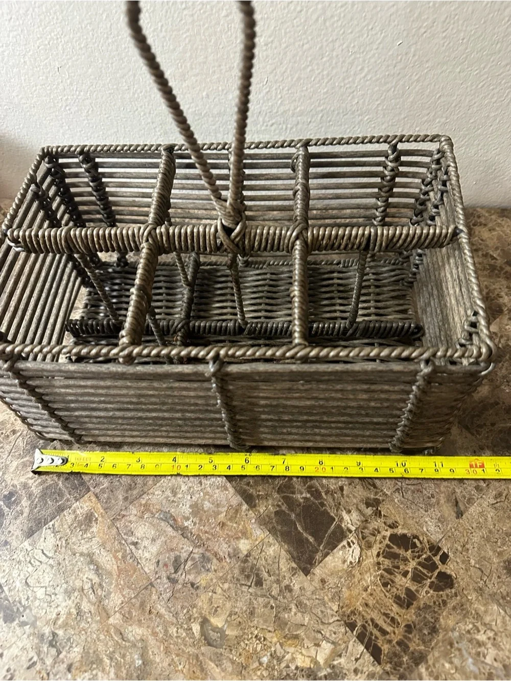 Woven Rectangular Serving Caddy